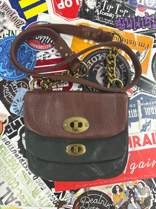 FOSSIL MINI CROSSBODY BAG (org$140)