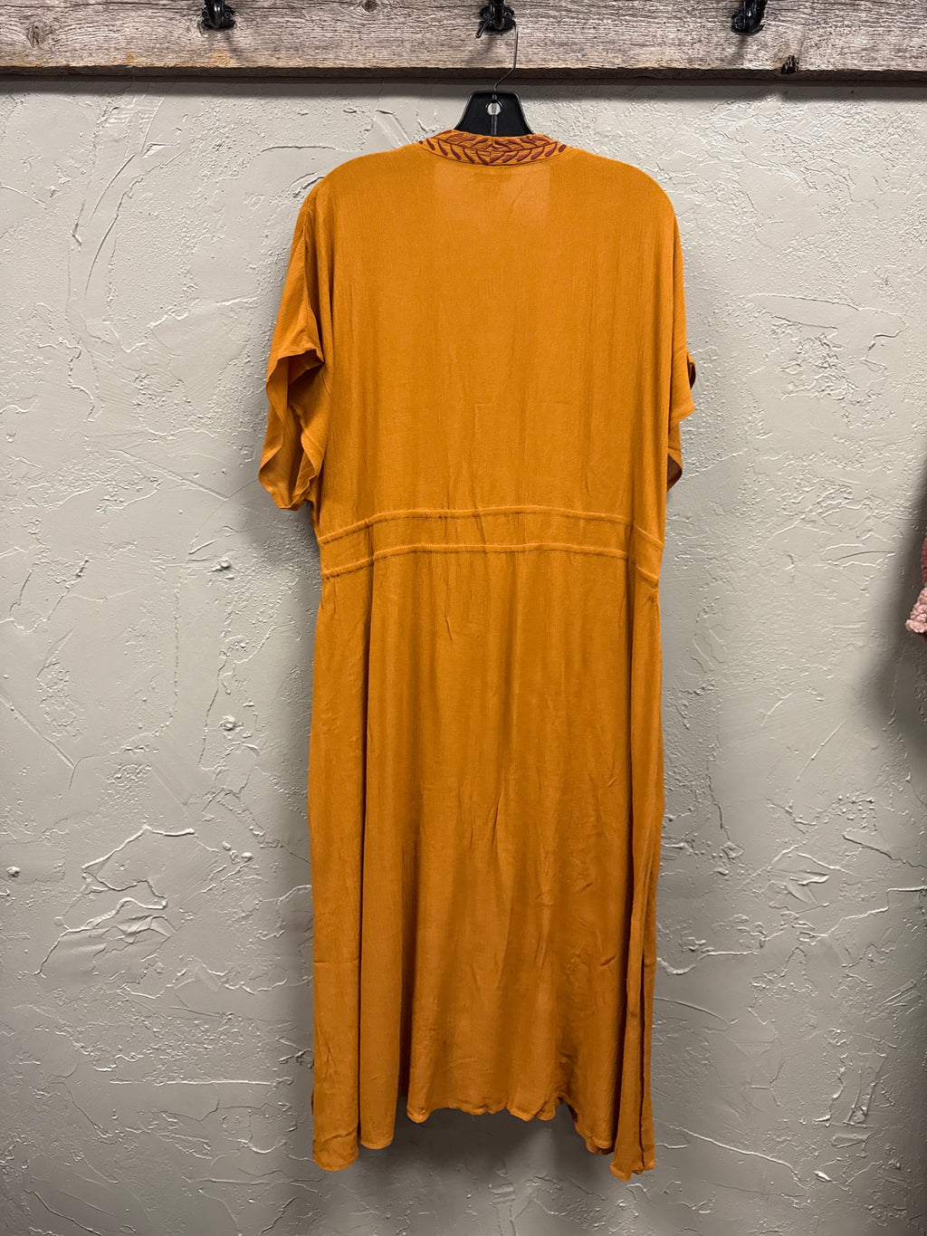 NWT CURATIONS EMBROIDERED DUSTER