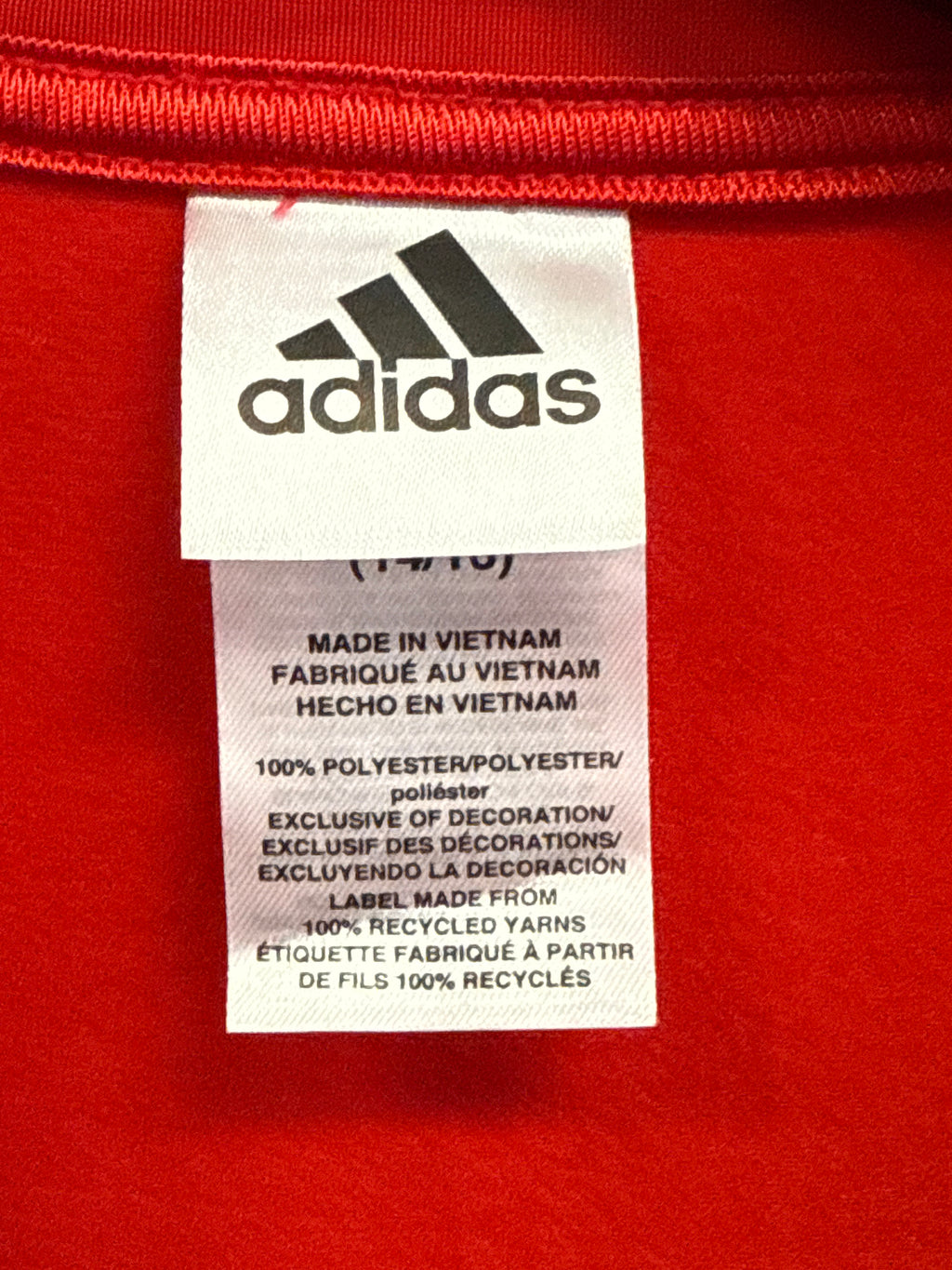 ADIDAS PULL ZIP TRACK JACKET