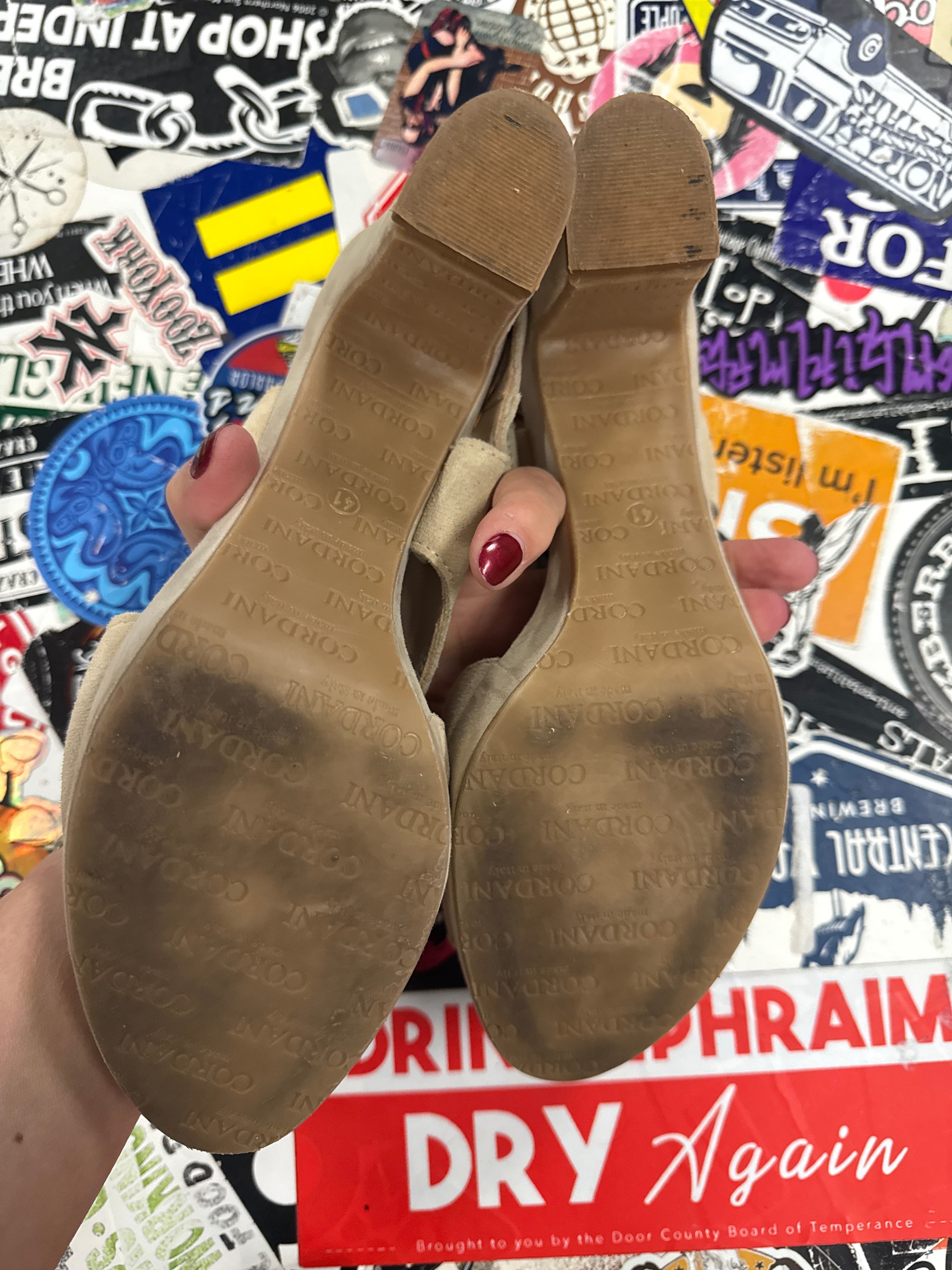 Cordani Suede Slingback (org$228)