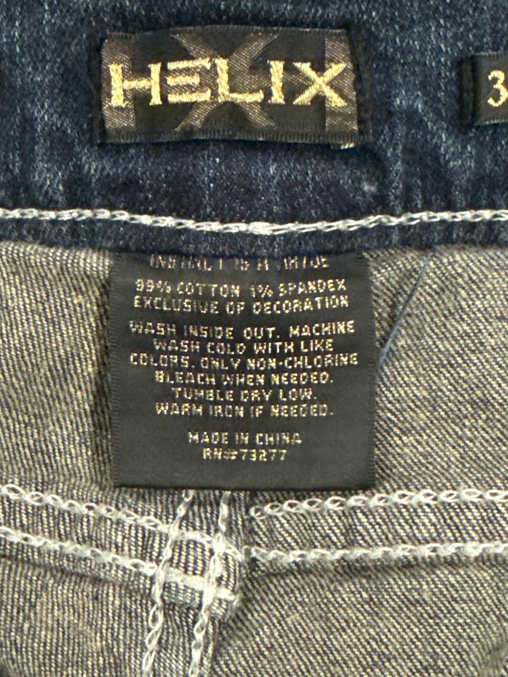 HELIX LOOSE STRAIGHT JEAN (org$50)