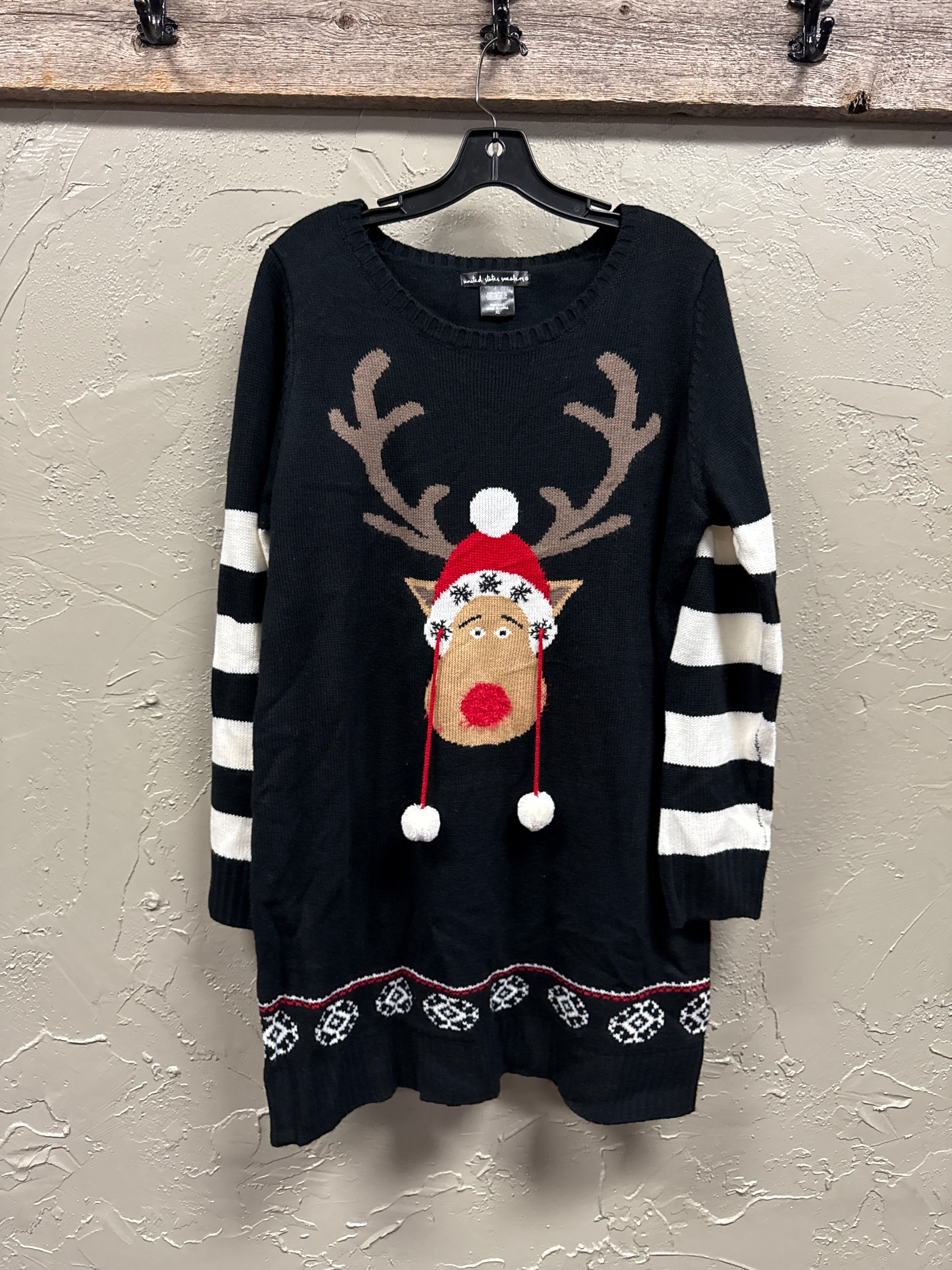 HOLIDAY REINDEER DRESS – Beatnik Bettys Resale Butik