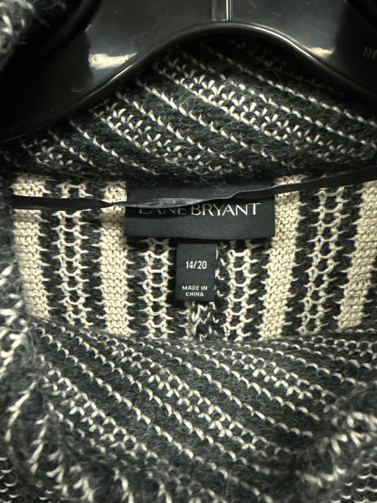 NWOT LANE BRYANT MOCK NECK PONCHO