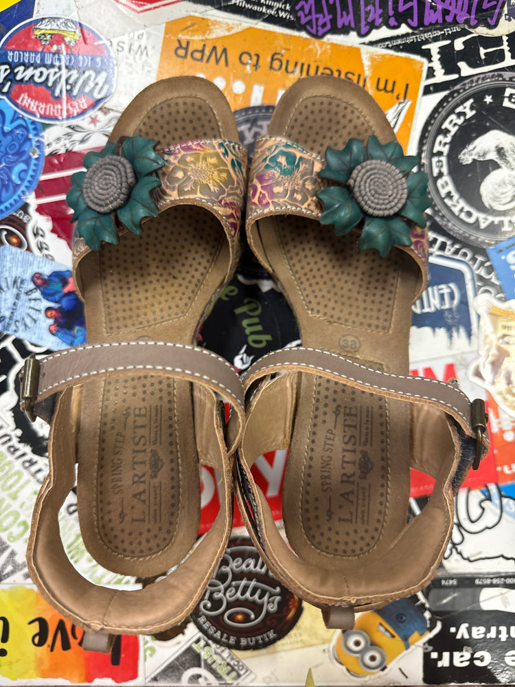 L’ARTISTE WEDGE SANDAL (org$140)