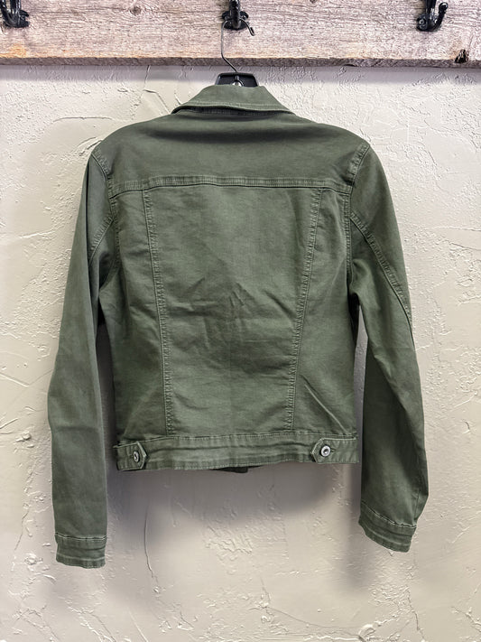 COTTON BLEND TRUCKER JACKET