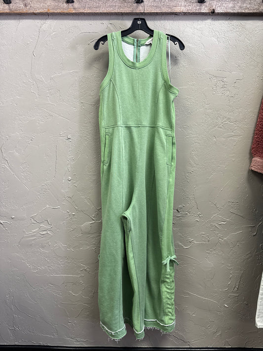 DAVI & DANI WIDE LEG ROMPER