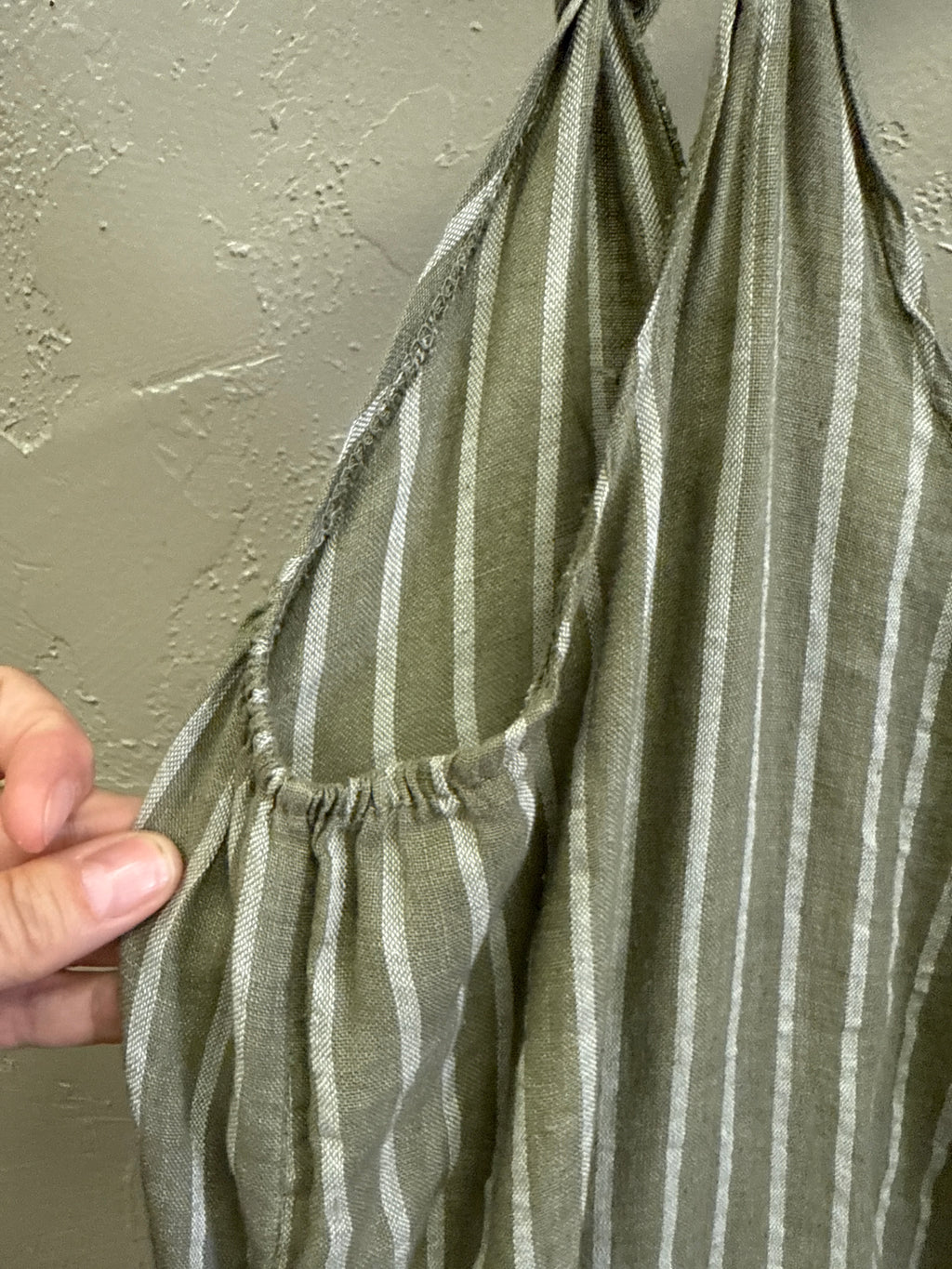 100% LINEN ROMPER *as is*