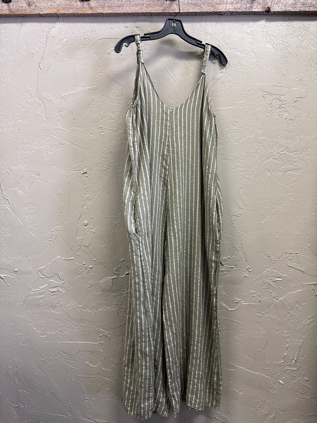 100% LINEN ROMPER *as is*