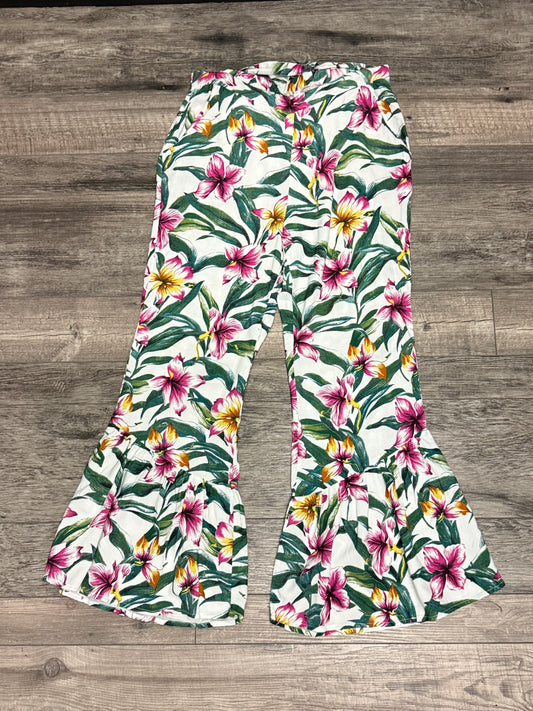 NWT NEW YORK & CO FLORAL PANT(org$60)