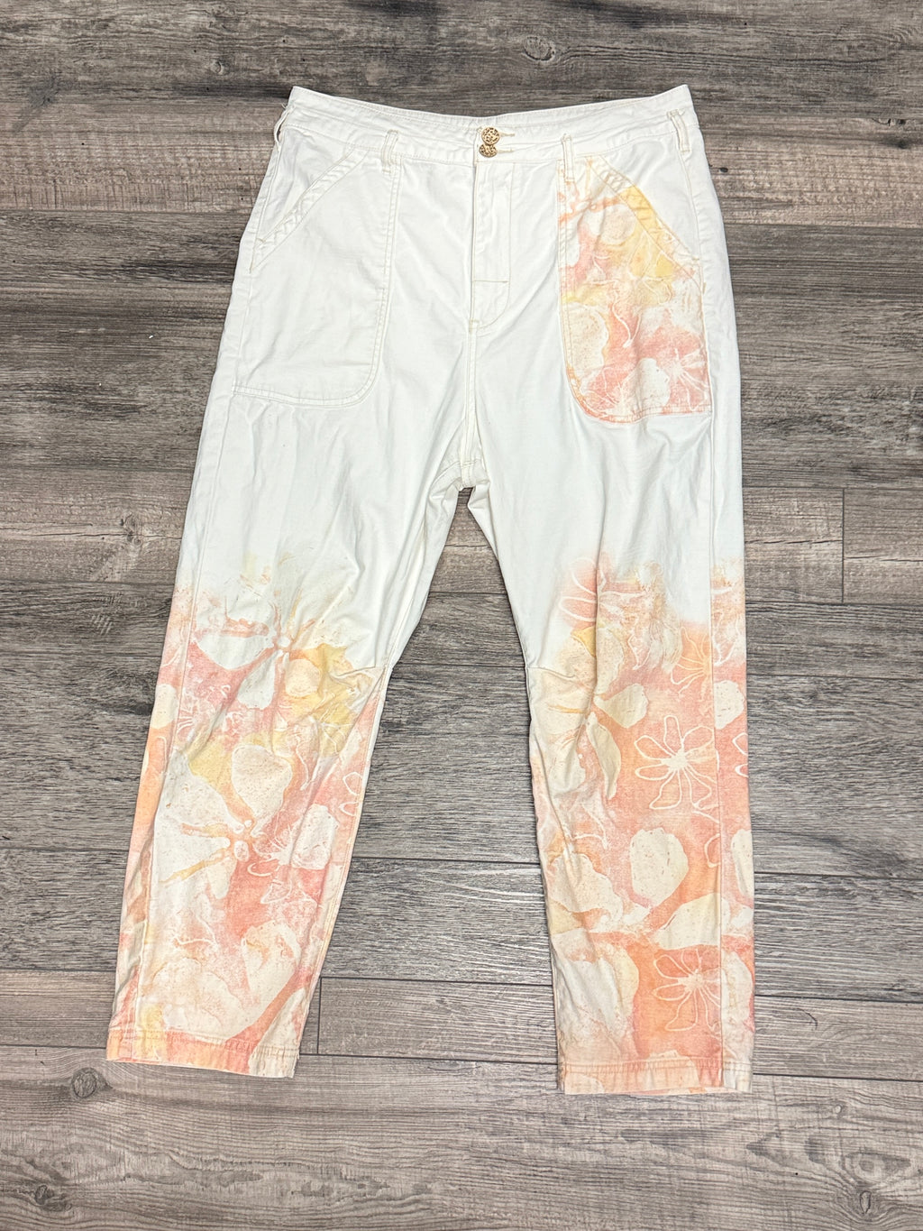 Pilcro Knee-Tuck Pant (org$128)