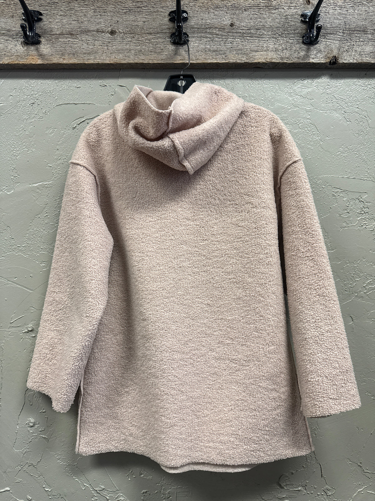 Max Studio Hooded Boucle Coat (org$118)