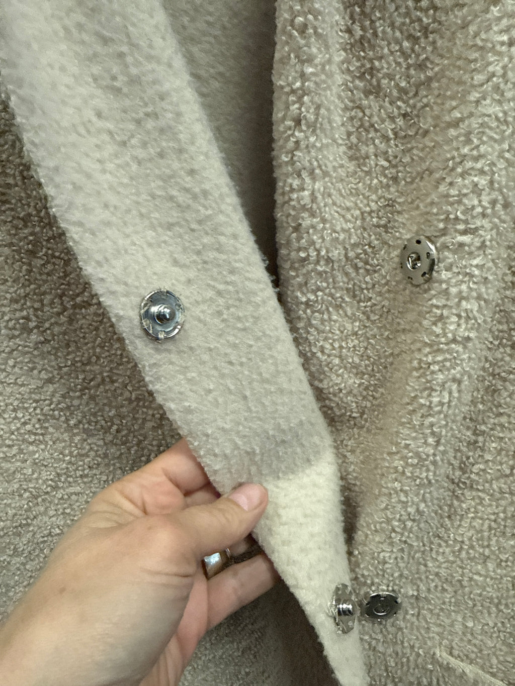 Max Studio Hooded Boucle Coat (org$118)
