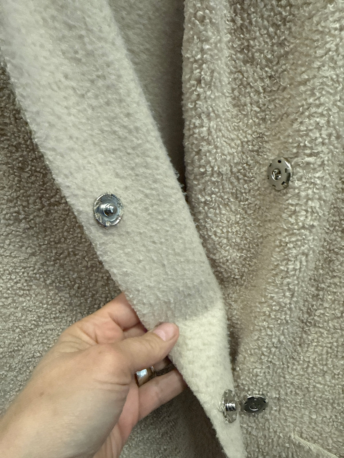 Max Studio Hooded Boucle Coat (org$118)
