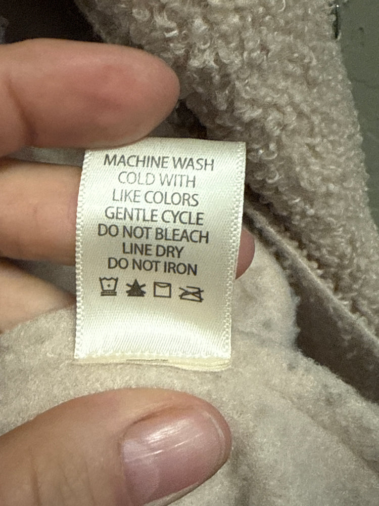 MAX STUDIO HOODED TEDDY BEAR COAT (org$118)