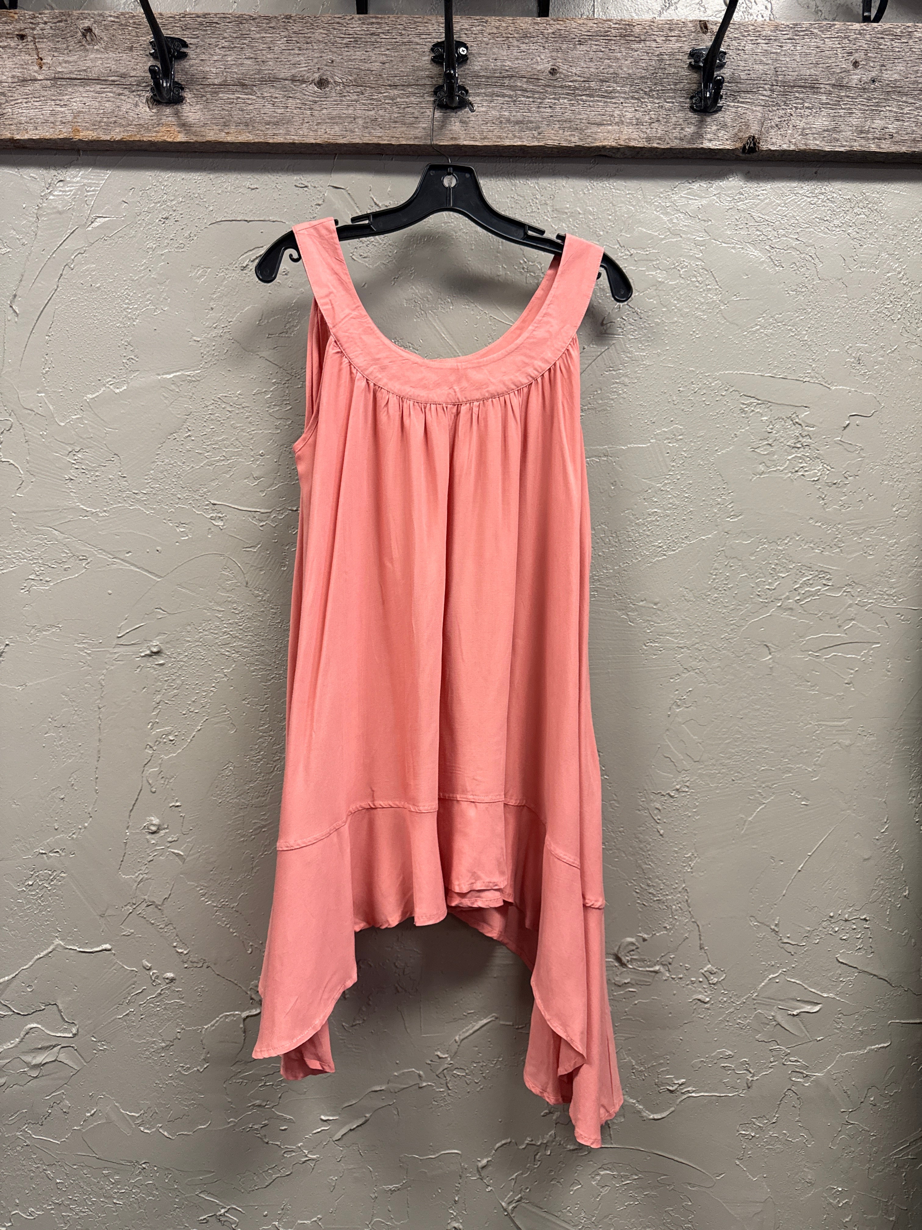 NWOT Indigo Thread Asym Hem Tunic