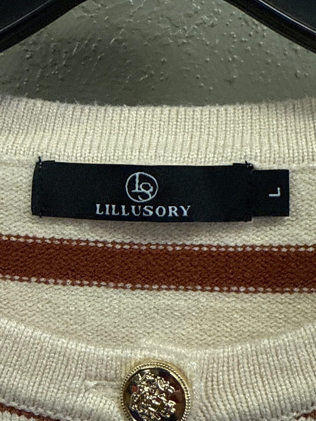 LILLUSORY 5 BUTTON CARDIGAN