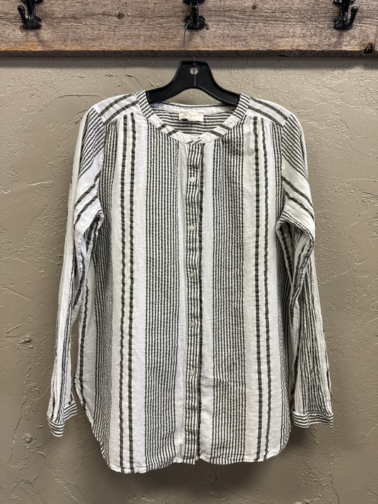 LOFT LONG SLEEVE BLOUSE