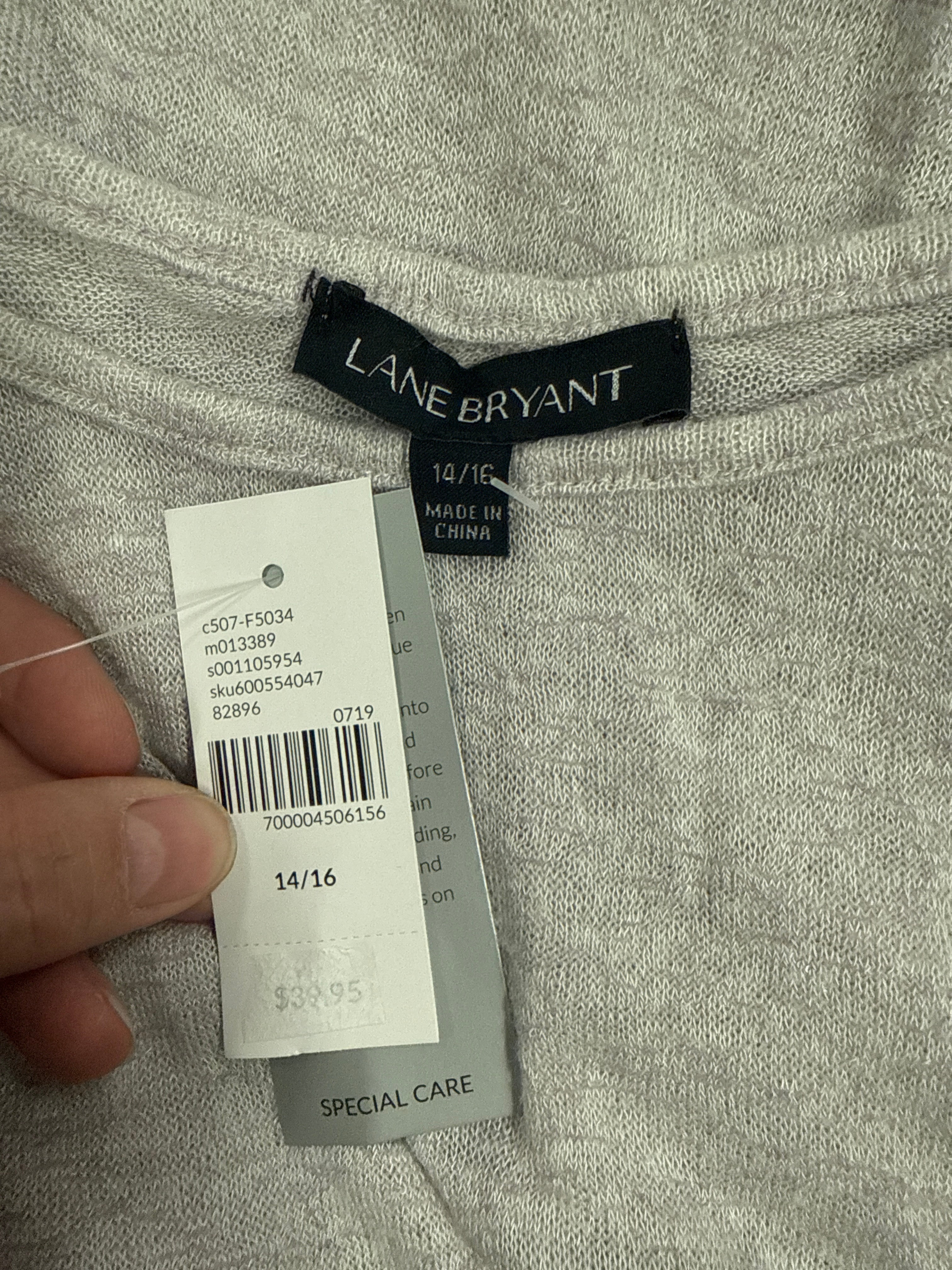 NWT Lane Bryant Asym Tunics (org$40)