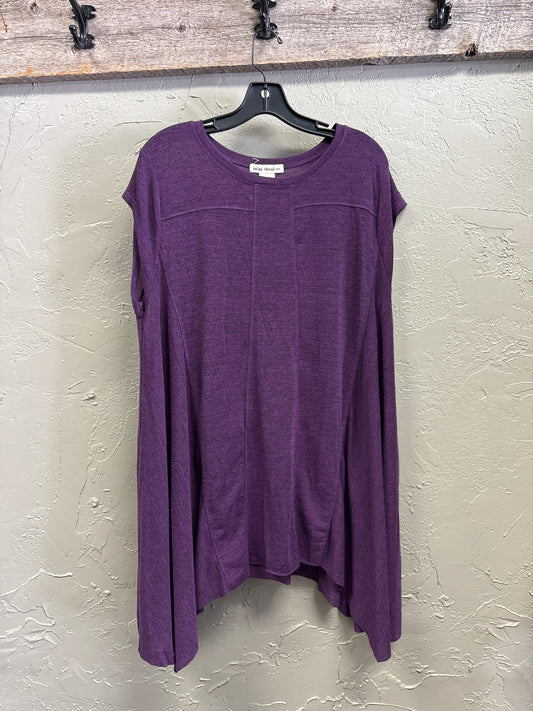 NWOT INDIGO THREAD CAP SLEEVE TUNIC
