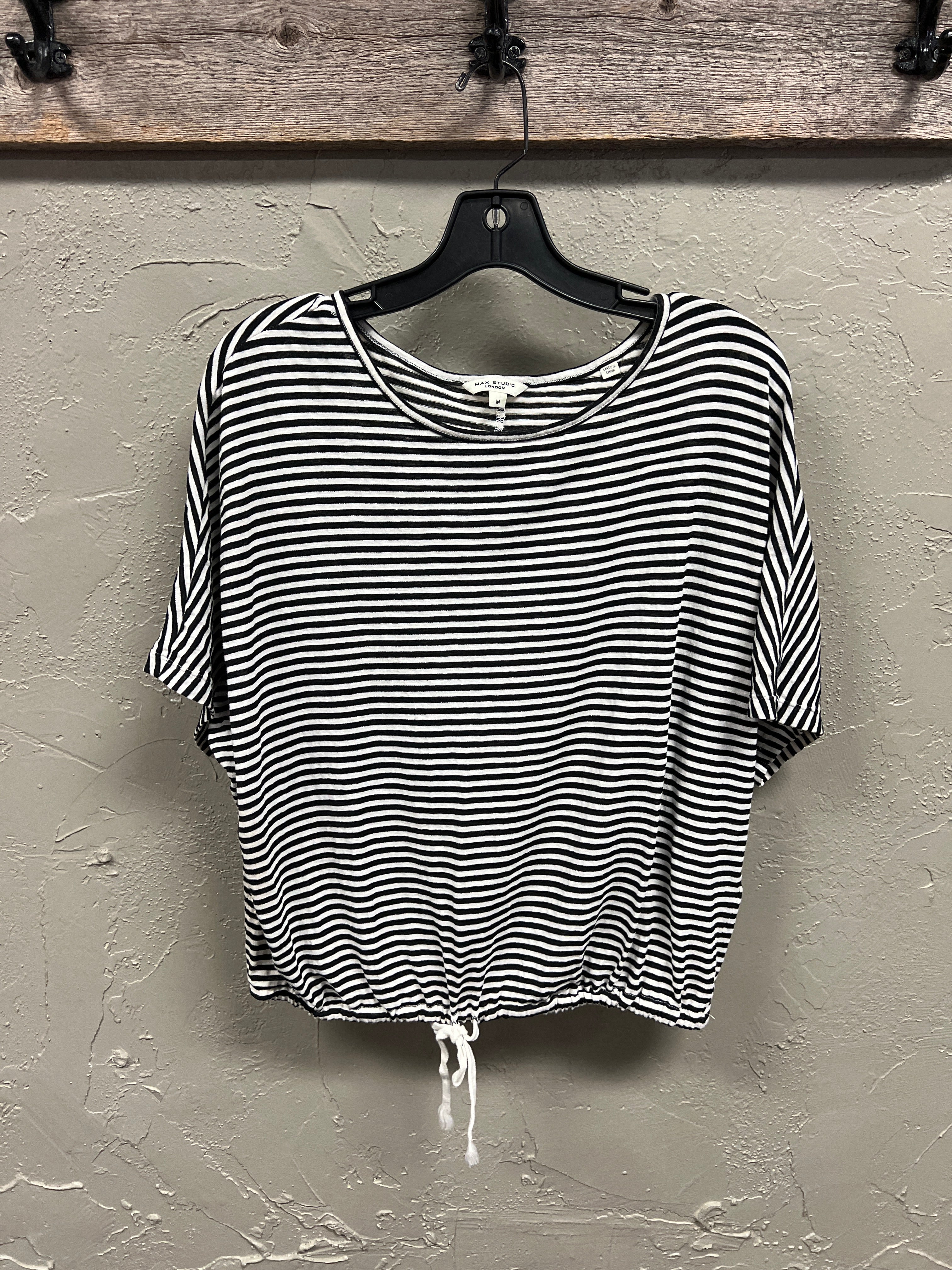Max Studio Striped Top (org$98)