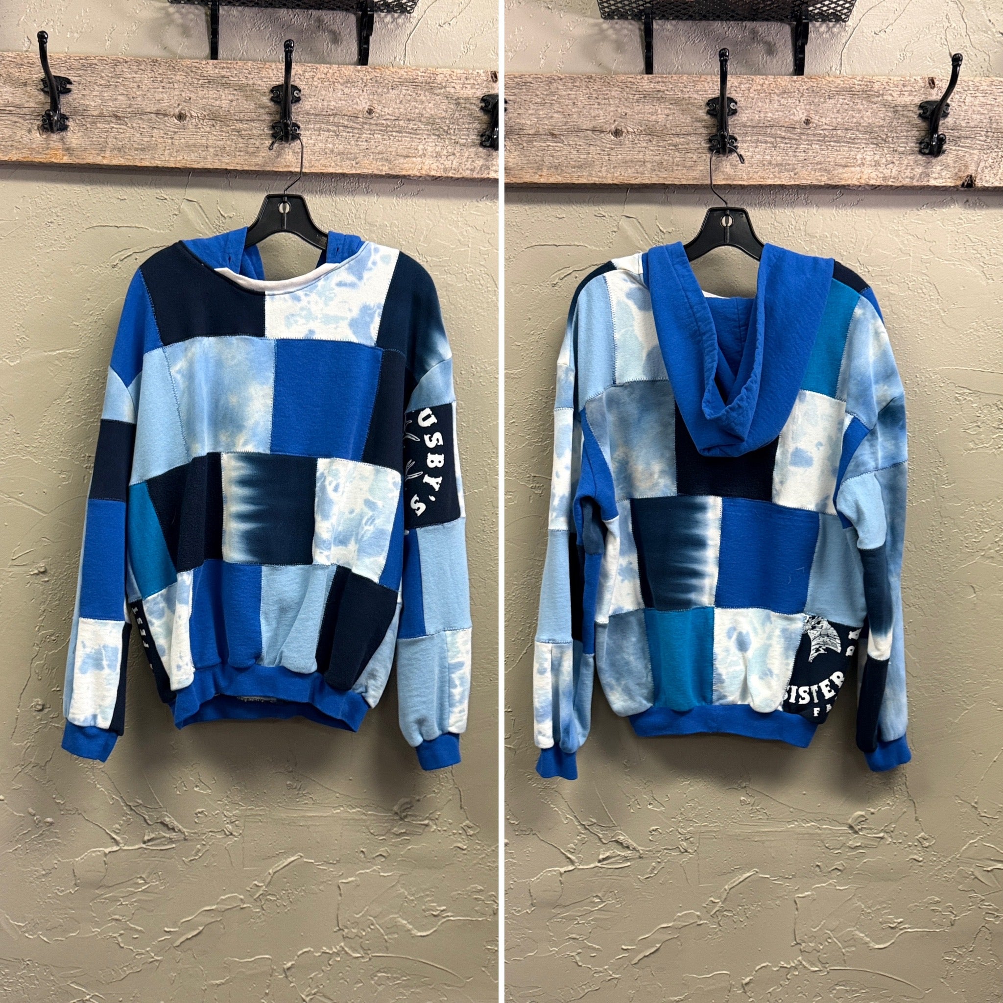 UNISEX PATCHWORK HOODIES