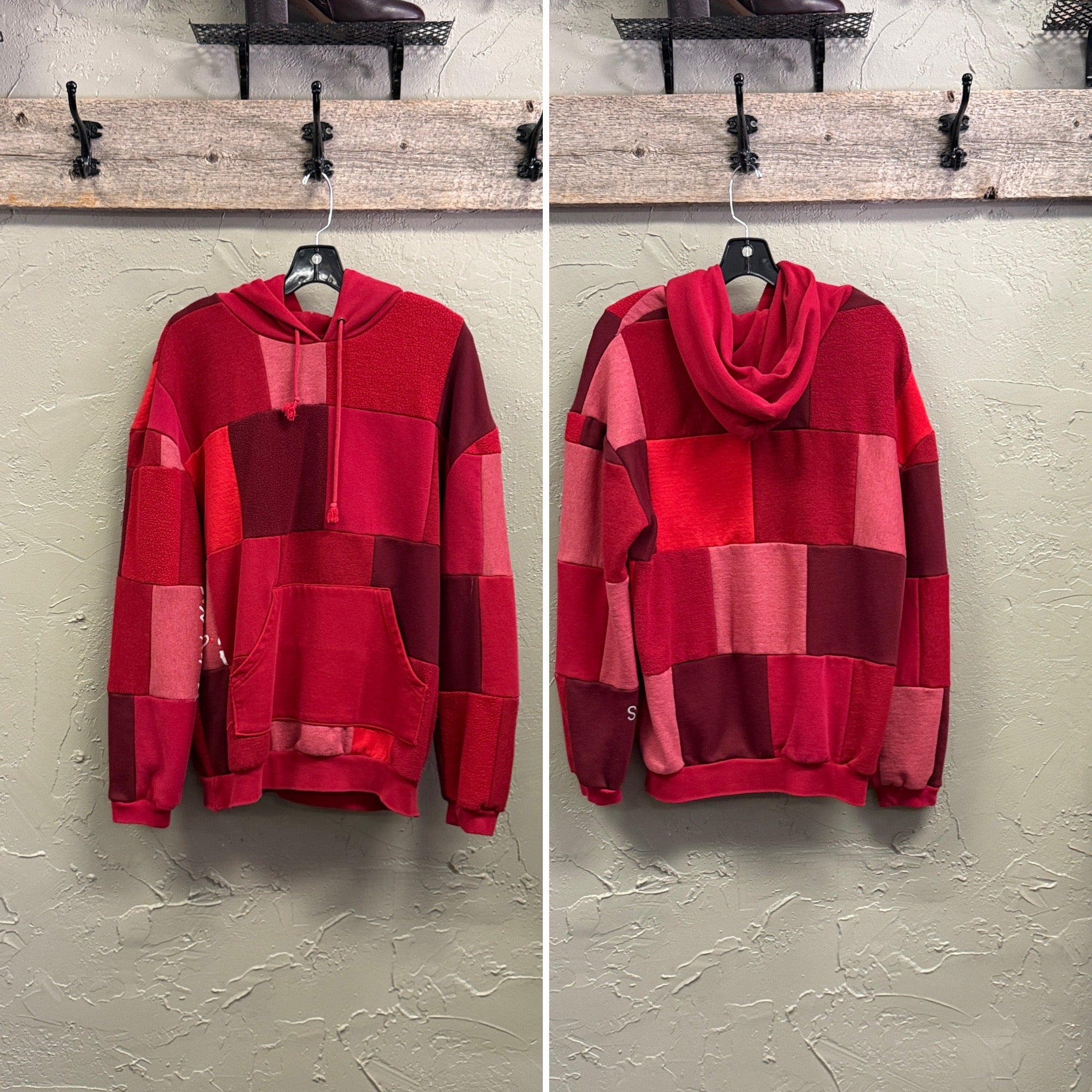 UNISEX PATCHWORK HOODIES