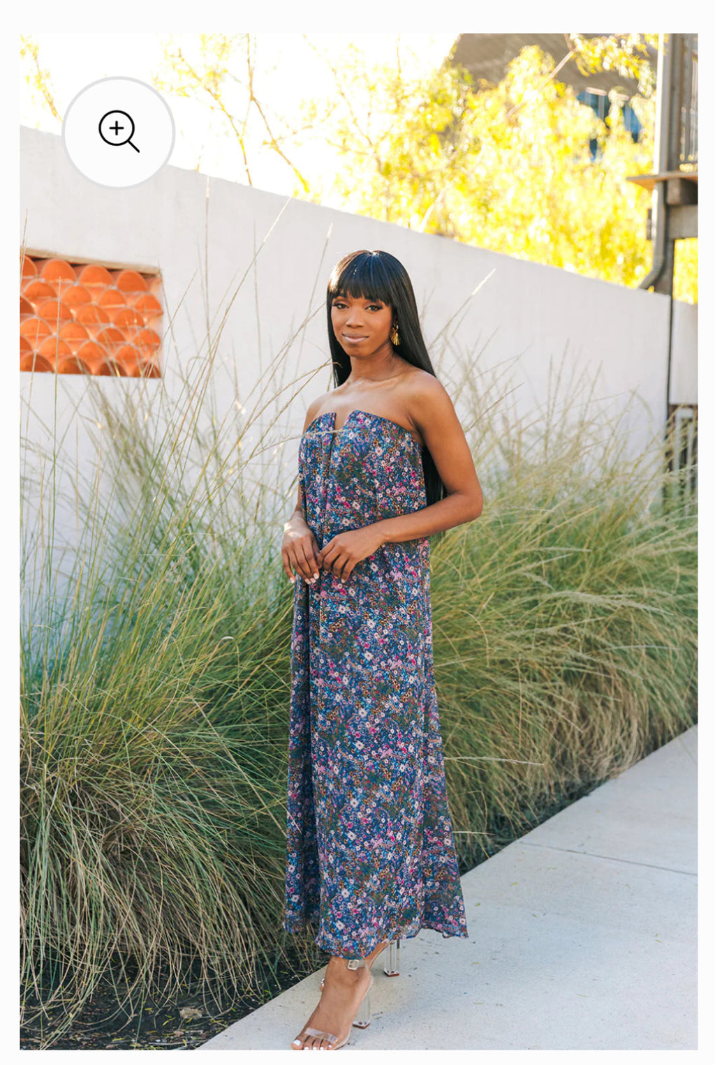 Buddy Love Strapless Maxi (org$108)