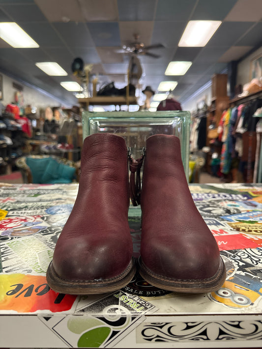 *FRANCO SARTO LEATHER BOOTIE (org$190)