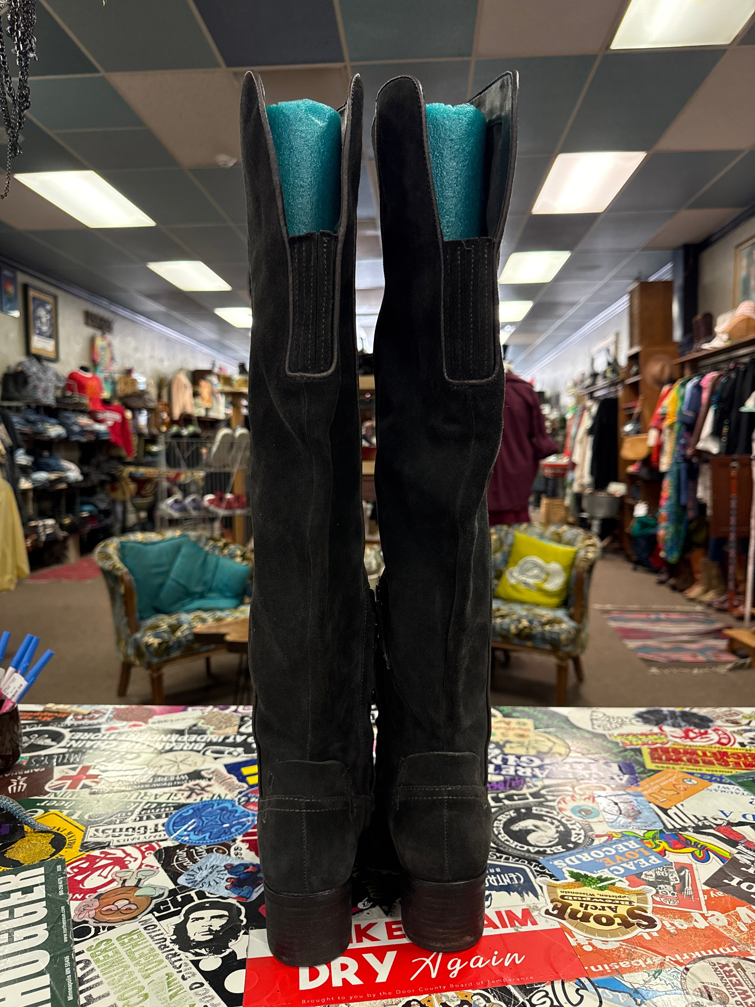 DOLCE VITA OVER THE KNEE SUEDE BOOTS