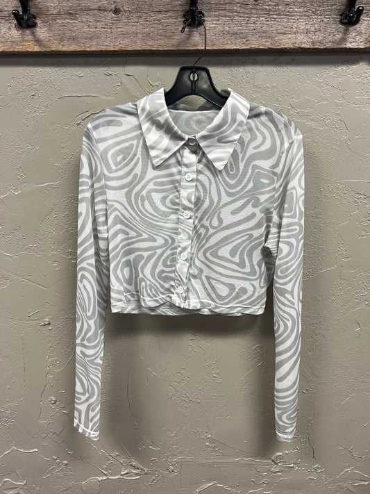 SHEER MESH SHIRT