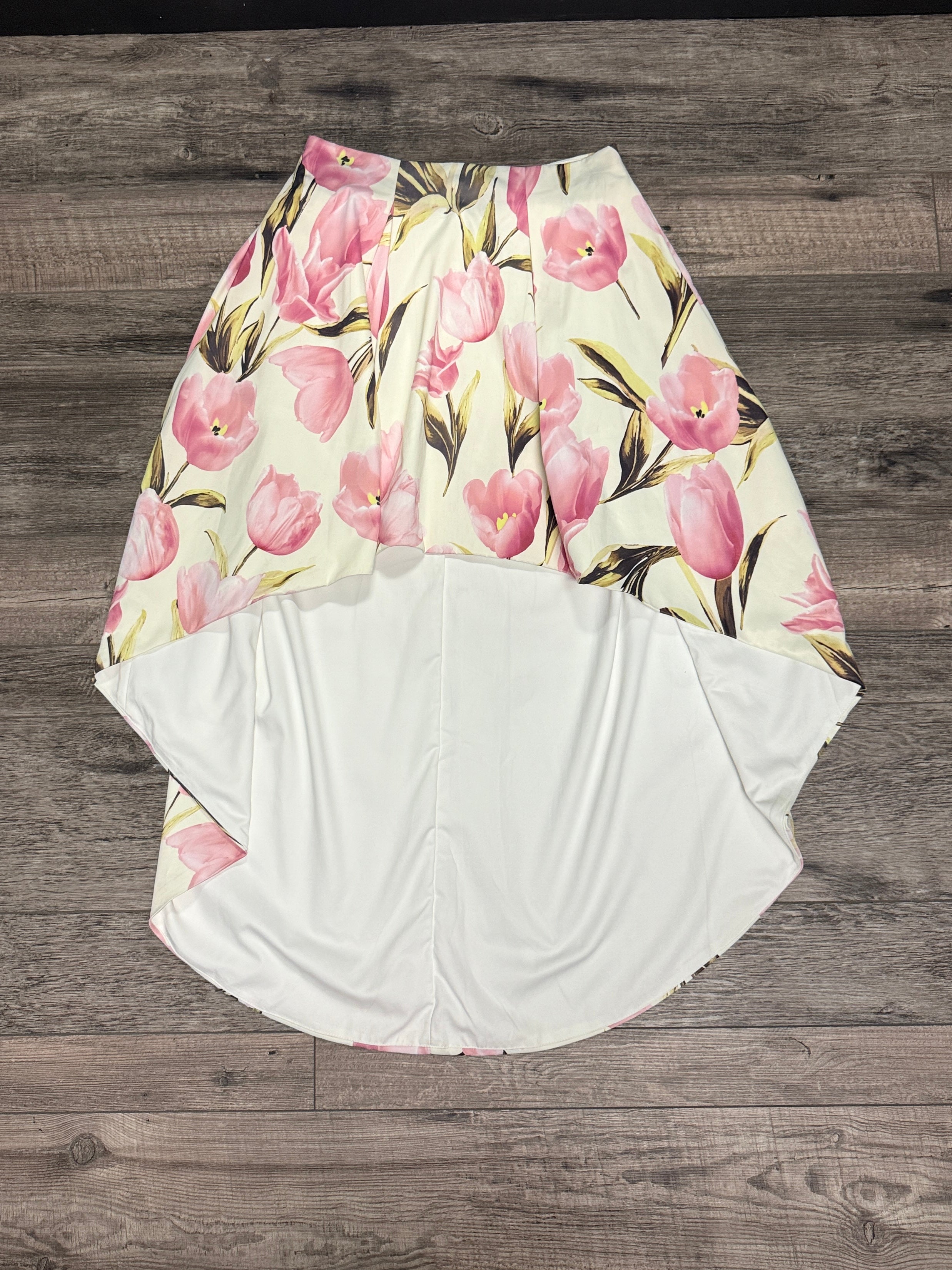 NWT Akria Hi-Lo Floral Skirt (org$60)