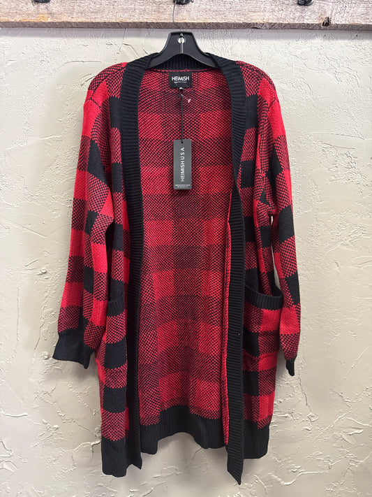 NWT HEIMISH BUFFALO CHECK SWEATER