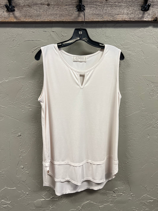 SINUOUS SLEEVELESS TOP