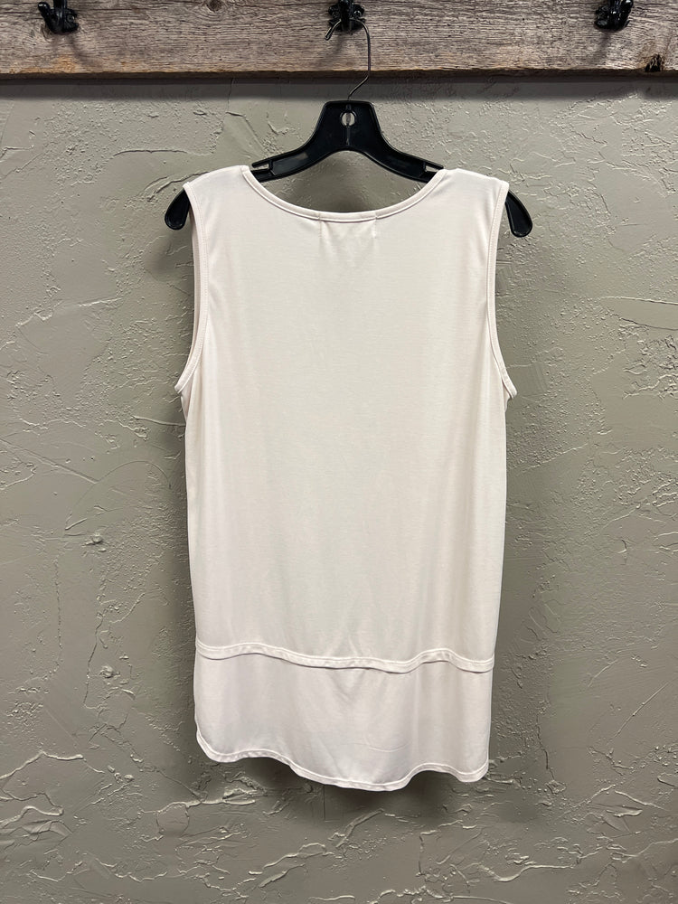 SINUOUS SLEEVELESS TOP