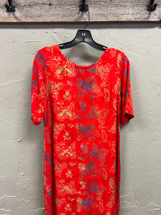 COLOURS OF THE CARIBBEAN BUTTERFLY DRESS