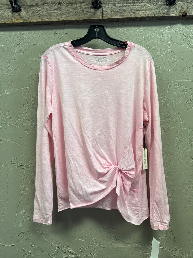NWT VANILLA STAR TWIST FRONT TEE (org$42)