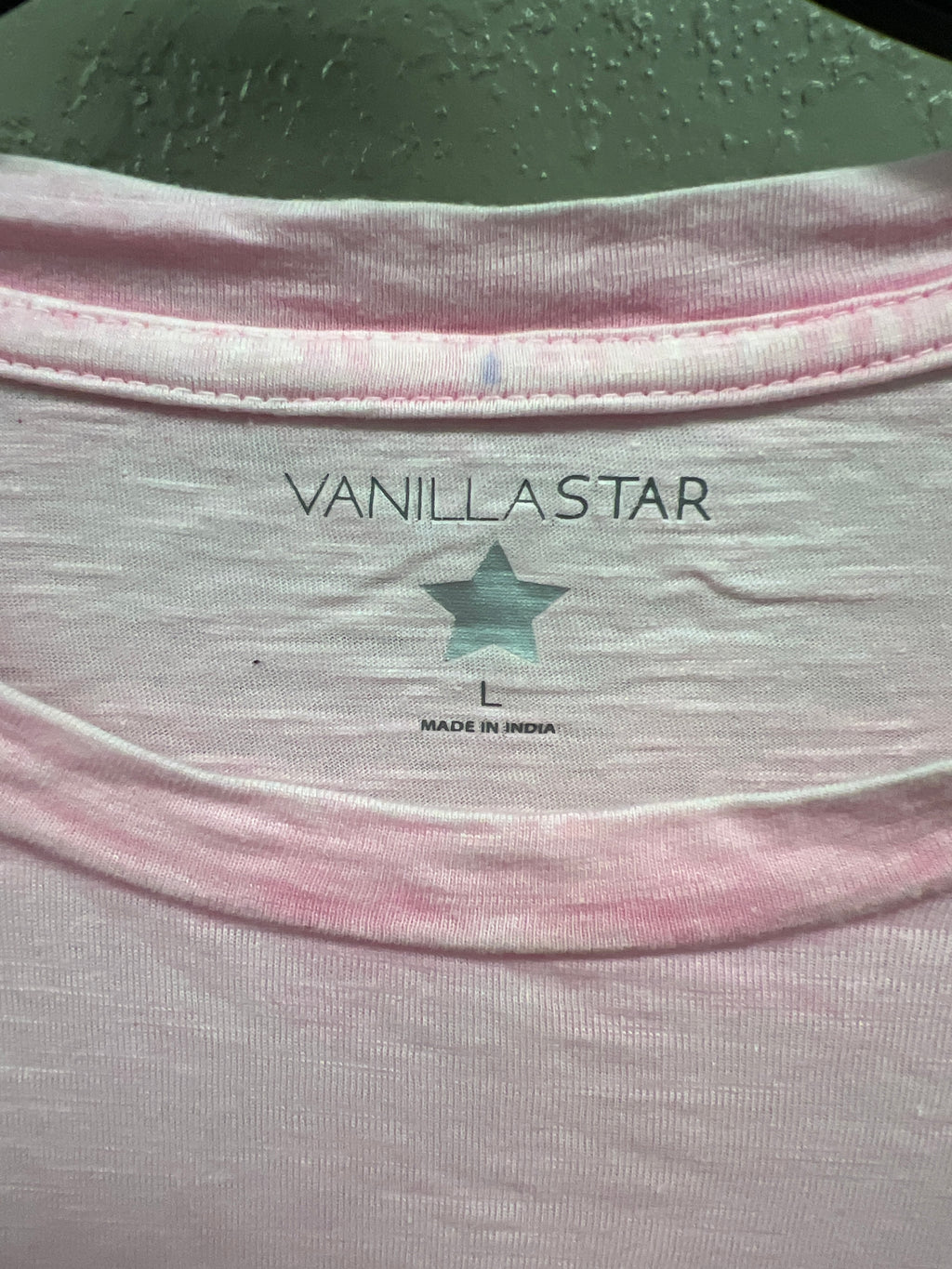 NWT Vanilla Star Twist Fron Tee (org$42)