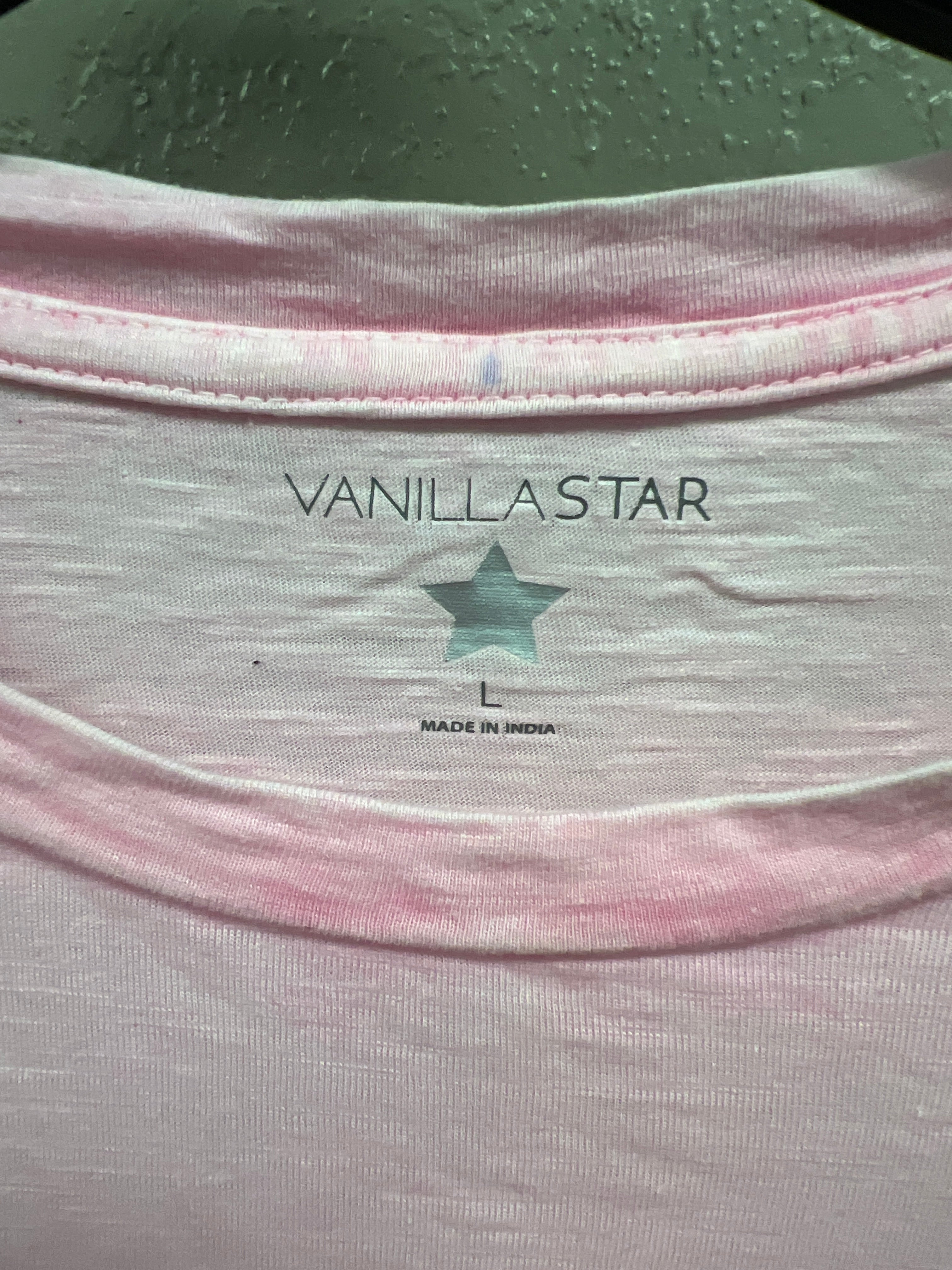 NWT Vanilla Star Twist Fron Tee (org$42)
