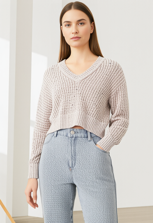 NWT JON & ANNA CROP SWEATER
