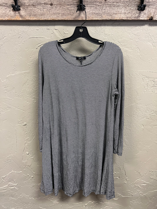 COMFY STRIPED TEE SHIRT DRESS