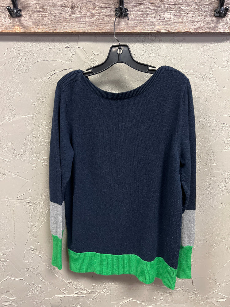 GAP COLOR BLOCK SWEATER
