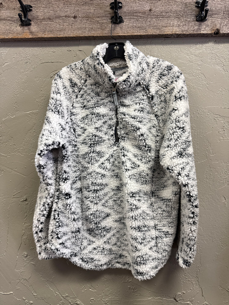 NWOT COZY SHERPA PULLOVER FLEECE
