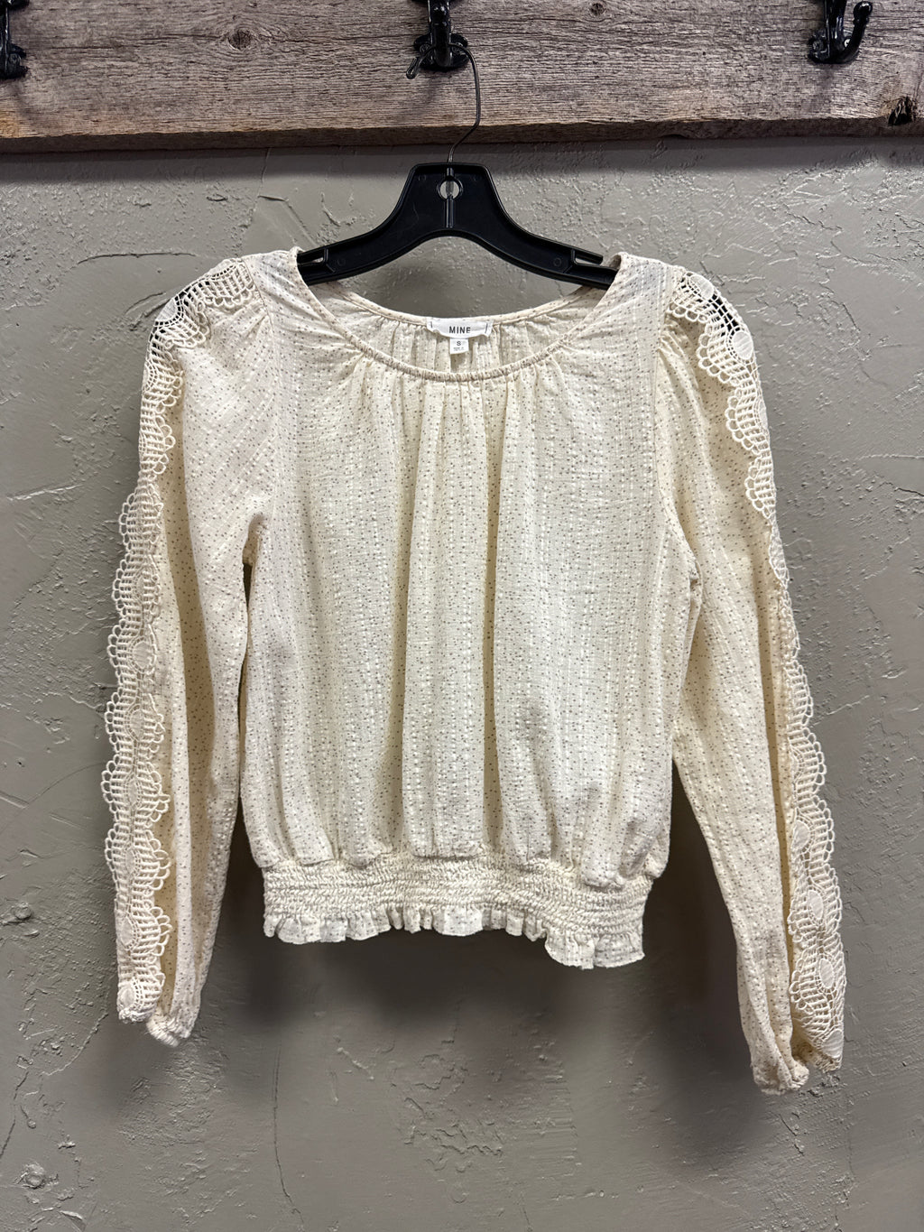 MINE PEASANT INSPIRED TOP