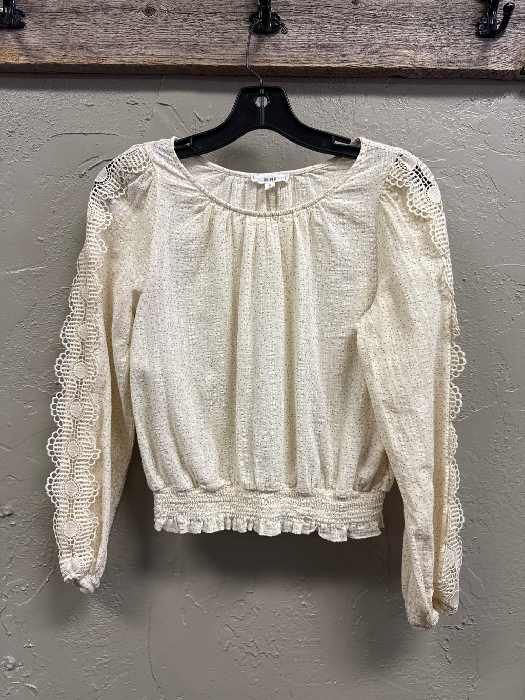 MINE PEASANT INSPIRED TOP