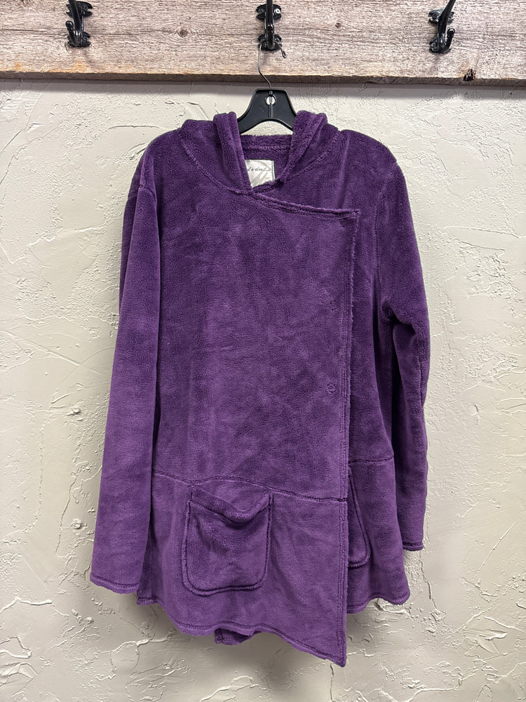 NWT MOD-O-DOC ASYMETRIC FLEESE JACKET (org$108)