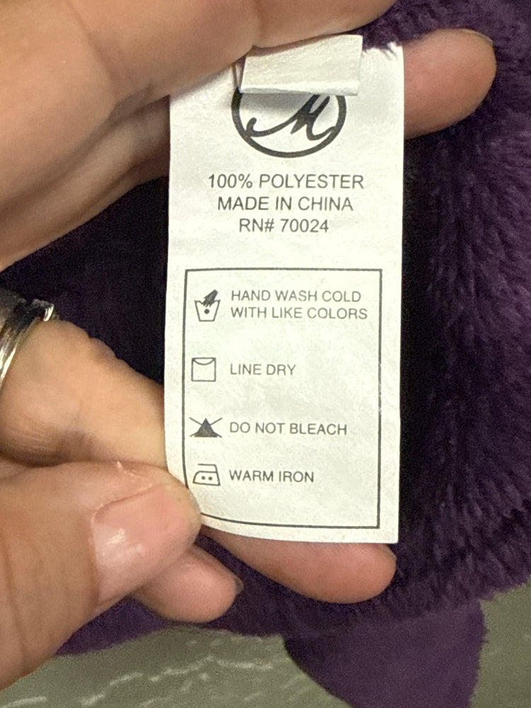 NWT MOD-O-DOC ASYMETRIC FLEESE JACKET (org$108)