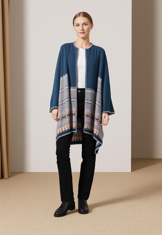 NWT EASEL OVERSIZED WRAP (org$60)