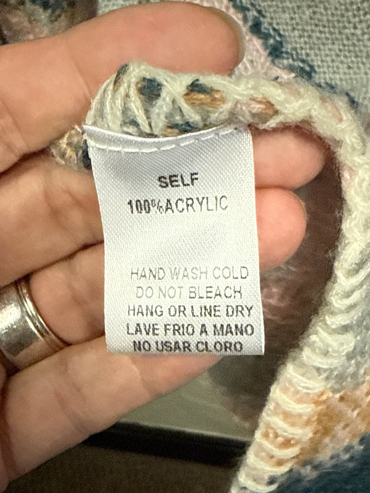 NWT EASEL OVERSIZED WRAP (org$60)