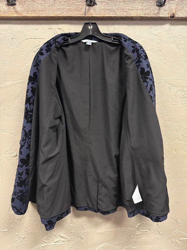 NWT OLD NAVY VELVET FLORAL BLAZER