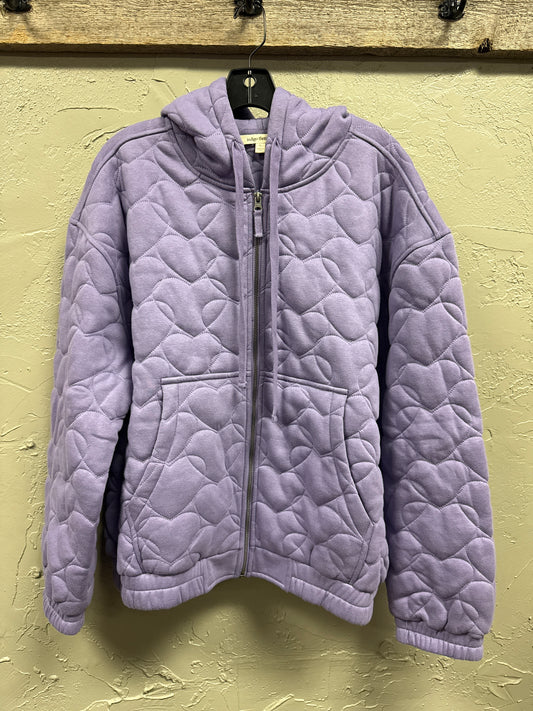 NWOT INDIGO THREAD QUILTED JACKET